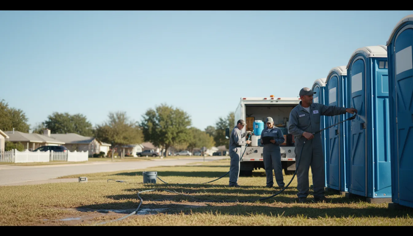 Long-Term Portable Toilet Rental in Okawville, IL near me